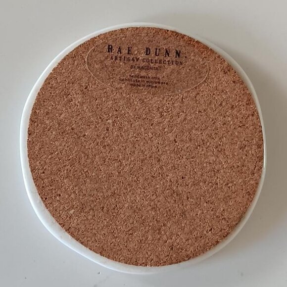 RAE DUNN Coasters Set of 4 - Picture 7 of 9